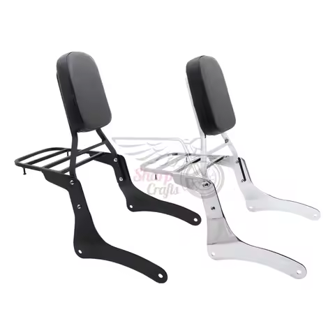Motorcycle Parts Detachable Passenger Backrest Sissy Bar Luggage Rack For Kawasaki Vulcan VN900 VN 9