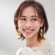 14kgf 米白色 x 黃色 象牙果耳環 / 耳夾