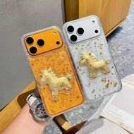 F0R iPhone 17 Pro Max Phone Case New iPhone 17 Pro 3D Horse Year Prosperity 17 High-end Feel 16, 3D 