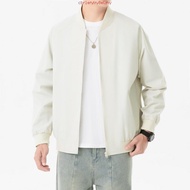 Uniqlo Men's Bomber Jacket 2024 Autumn Men's New Tops Men's Jacket Big Size Men's Casual Flight Jack