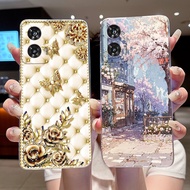 Phone Case For Motorola Edge 50 Fusion/Motorola G96 Soft Silicone TPU Clear Viral Bright  Rabbit Lam
