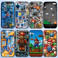 【B+15】Mario Bricks for Huawei Y9A Y5  Y6s  Y6 Pro Y7 Y9 Prime TPU soft silicone shockproof luxury bl