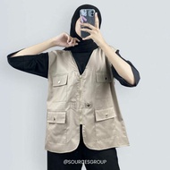 NAMI VEST ROMPI CASUAL PRIA WANITA//ROMPI V VEST