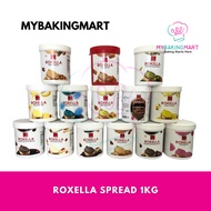 Roxella Spread 1kg Bueno / Loto / Cetca / Pistachio / Cheesecake / Rose / Baklawa - Packaging Halal