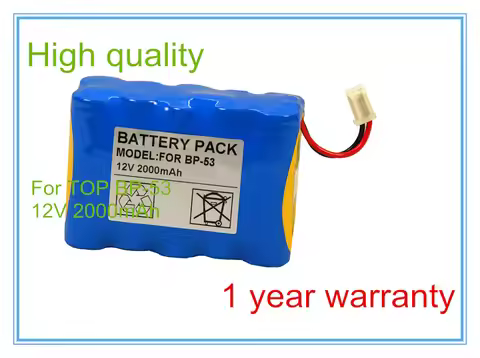 Infusion Pump battery Replacement For BP-53,TOP-5300,TOP-3300,TOP-2200 High Quality Syringe Pump bat