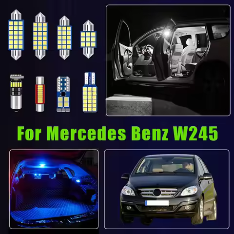 For Mercedes Benz B Classe W245 B180 B200 Error Free 12v Car LED Bulbs Interior Reading Lamp Trunk G