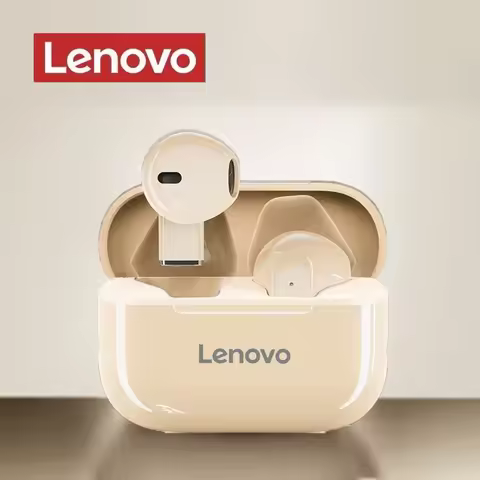 Lenovo Wireless Bluetooth Headphone Mini Portable Stereo Some Games Sports Headsets Noise Reduction 