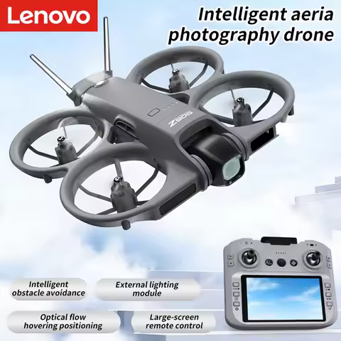 Lenovo Z906 4K 8K Drone 5G Brushless Anti Drop Four Axis Long-Range Obstacle Avoidance Foldable Quad