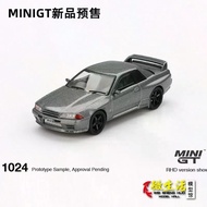 Ready Stock MINIGT 1: 64 Nissan Nissan GT-R NISMO BNR32 CRS Alloy Car Model