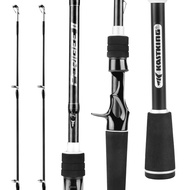 Perigee II Spinning & Casting Fishing Rods, Fuji O-Ring Line Guides, 24 Ton Carbon Fiber Casting and