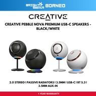 CREATIVE PEBBLE NOVA PREMIUM Speaker - Black/White