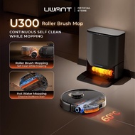 UWANT U300 Robot Vacuum | 60°C Hot Water Mopping | 13,000Pa |Self Empty, Hot Wash, Hot Air Dry, Deod