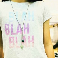 東菱玉十字架香氛項鍊 寶石x香氛石 天然水晶 70cm鈦鋼Y字中長鍊