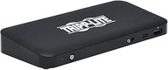 Tripp Lite Triple Monitor USB-C Dock Universal Laptop Docking Station Hub, HD 4K @ 60Hz HDMI & 2X Di