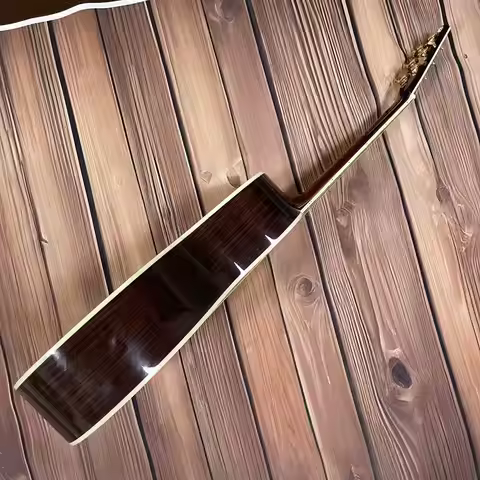 40 inch OM-42 series surface yellow/solid wood spruce panel/ebony fingerboard/6 string high-quality 