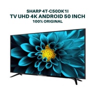 New Sharp 4T-C50Dk1I Tv Android 50 Inch Uhd 4K Tv Sharp 50 Inch