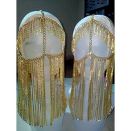 Diamond Chain Veil Luxury Cleopatra Chain Veil