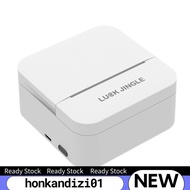 LUCK JINGLE Sticker Printer Machine - Bluetooth Thermal Photo Printer Compatible With Android IOS