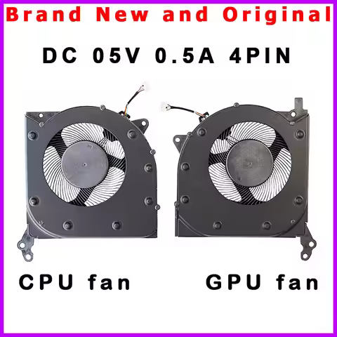 New Laptop CPU GPU Cooling Fan Cooler for Lenovo Legion 5-17IMH05H 5-17IMH05 5-17ARH05H 5F10S13915 5