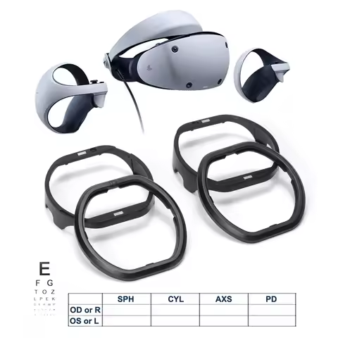PSVR2 Myopia Lens Anti Blue Magnetic Glasses Quick Disassemble Protection VR Prescription Lenses For