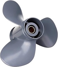 ZUQABI 58130-ZV5-000ZA Marine Outboard Propeller 11 1/4 X 13 Aluminum Alloy 35-60HP 3 Blade Outboard