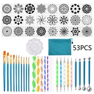 Stencil Drawing Pen Template Painting Set for Outlining and Embroidery diy Beautiful Seam Cross-Bord