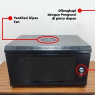 FREE SHIPPING - Wallmount Rack 6U Single Door Rack Wall Server 6U 6 U