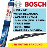 Avanza Xenia YARIS NEW BOSCH H352 H 352 14 inch Car Rear Wiper