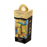 【比利時皇室御用】GODIVA Napolitans 朱古力塊禮盒|16片精選風味|黑/牛奶/白朱古力|200g 奢華送禮首選