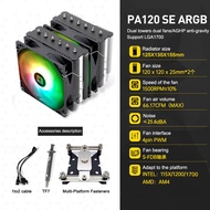 Thermalright PA120 SE สีขาว ARGB CPU Cooler Dual พัดลมเดสก์ท็อป PC สำหรับ Intel 12th Generation LGA1