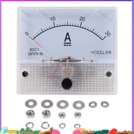 85C1-A Dc Analog Ampere Meter Panel Meter Gauge 30A Amp Gauge Current Mechanical Ammeters