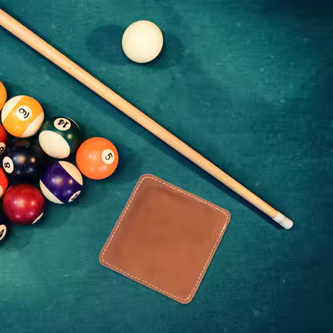 Wear-Resistant Soft Billiard Cue Cloth Pool Stick Shaft Cleaner Snooker Cue Polisher Snooker Cleanin