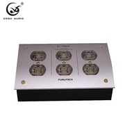 Power Outlet Duplex XSSH EU 2Pins Schuko US 3Pins AC Power Distributor 125V-250V 50/60Hz 15A 15AMP I