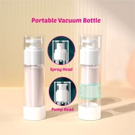 BH Baby Lotion Bottle Vacuum Spray Airless Pump Travel Toner Sanitizer Dispenser Botol Minyak Angin 