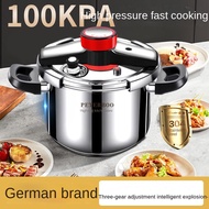German Explosion-Proof 304 Stainless Steel High Pressure Cooker Household Pressure Cooker Gas Induct