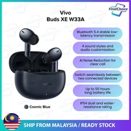 Vivo Buds/XE W33A BT 5.4 AI Noise Reduction Low Latency Gaming Mode IP54 Dust & Water Resistant 50 H