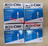 100% original BUNDLE SALES ACCU CHEK GUIDE/ GUIDE ME STRIPS EXP 09/2025 50'S X 4