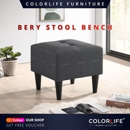 Colorlife Paris Bench Chair / Bery Square Stool Bench Chair / Iris Bench Chair / Bench Chair for bed