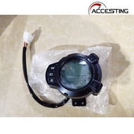 DC12V Motorcycle LCD Digital Tachometer Waterproof Motorcycle Tachometer Gauge Odometer for Yamaha B