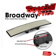 Broadway Convex Mirror Center Rearview Mirror Original Convex Glass