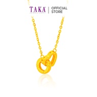 TT0 TAKA Jewellery Eternal Connection 999 Pure Gold Necklace - 5G Gold Generation