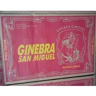 Ginebra San Miguel Gin Bilog 24x350ml 1box