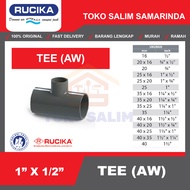 TEE / T 1 x 1/2" AW JIS Rucika 1 x 1/2