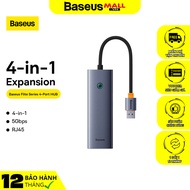 Hub Mở Rộng Kết Nối Đa Năng OS-Baseus Flite Series HUB Docking Station Space Grey