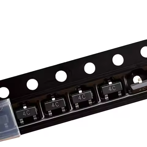 (50pcs) BC859B 4B BC859C 4C BC860C 4G SOT-23 SMD Triode Crystal Power Tube