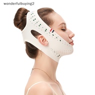 wonderfulbuying2 Face Sculpg Sleep Mask V Line Shaping Face Masks Beauty Face Lifg Belt wonderfulbuying2