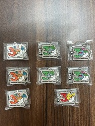 寵物小精靈 30週年紀念匙扣 —比卡超 噴火龍 奇異種子