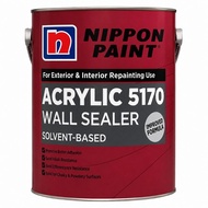 5L Nippon Paint Arcylic 5170 Wall Sealer/ Federal Paint 1011 Arcylic Solvent Wall Sealer