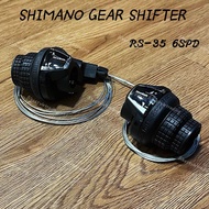 Shimano RS35 6 Speed Grip Twist Shifter MTB Bike Lever SIS Revoshift Set / SHIMANO GEAR SHIFTER 6SPE