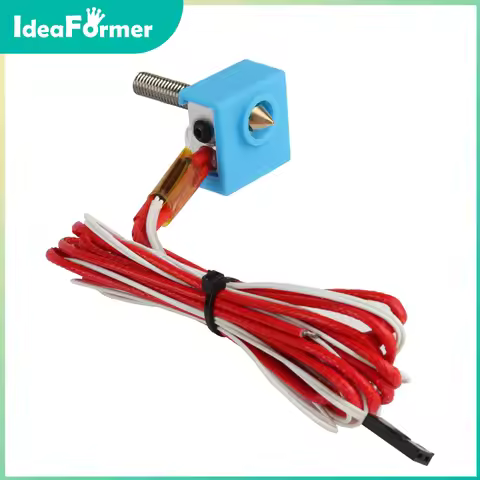 3D Printer MK8 Hotend 12V 40W Nozzle Kit J-Head 0.4mm Nozzle NTC3950 Thermistor 1.75mm Filament For 